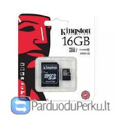 Kingston Micro SD card 16 GB,