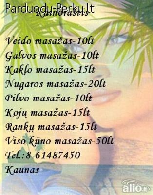 Klasikinis-segmentinis masazas