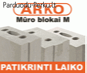 Mūro blokai ARKO - puikus pasirinkimas.