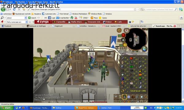Parduodu runescape acc!!