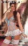 Beauty Night naktinukai su kojinėmis „Chelsea chemise“