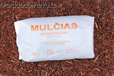 Natūralus Pušų Žievės Mulčias