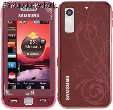 Samsung S5230 La Fleur red