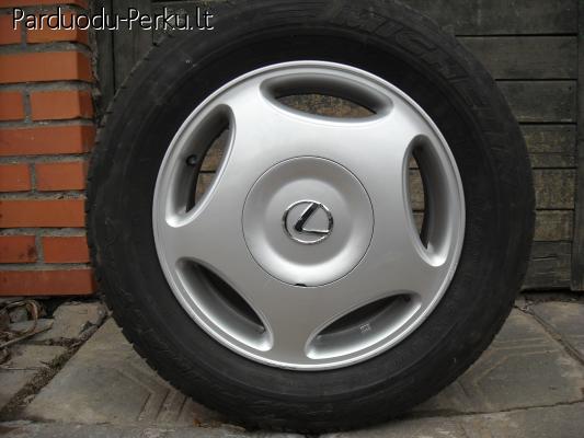 Lexus ratlankiai su padangomis
