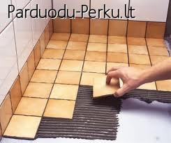 Plytelių klijavimas- kokybiškai ir greitai.