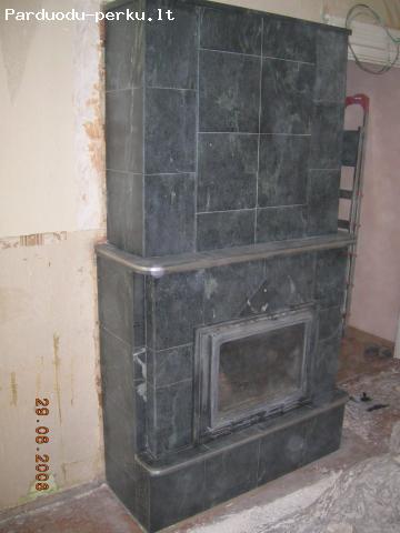 Židiniai, Židinio  krosniai iš natūralaus akmens.