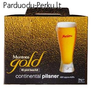 MUNTONS GOLD CONTINENTAL PILSNER