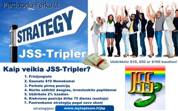 JSS-Tripler, Uždirbk 2% kasdien!