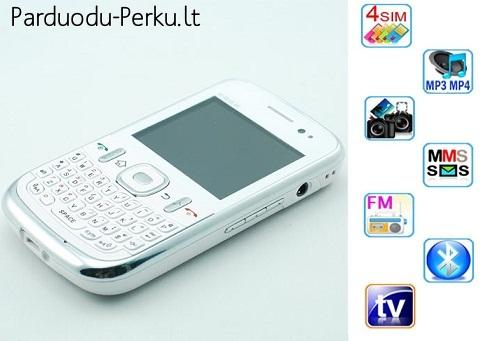 Parduodu 4SIM telefona,TV tik 180lt