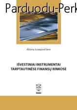 Parduodu Išvestiniai instrumentai tarptautinėse finansų rink