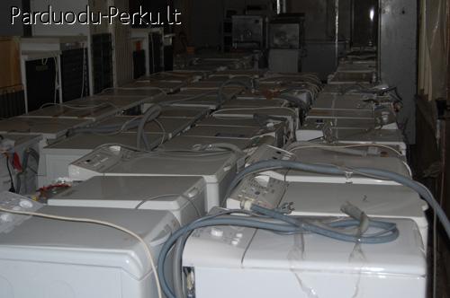 Naudotos skalbimo mašinos iš Vokietijos