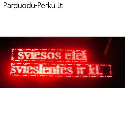 LED švieslentės informacijai, reklamai ir pan.