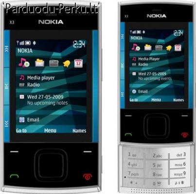 SKUBIAI!!!!Parduodu Nokia X3