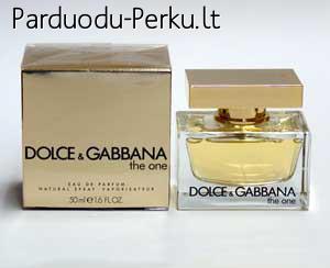 D&G The One 100ml Kaina: 120lt Kvepalai