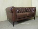 2-vietė sofa Chessterfild "TOBOL " vokiška www.bramita.lt