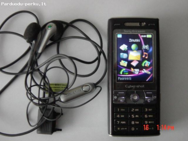 parduodu naudota sony ericsson k800i