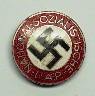 3 Reicho NSDAP nario ženklas RZM žymė,34 gamintojas