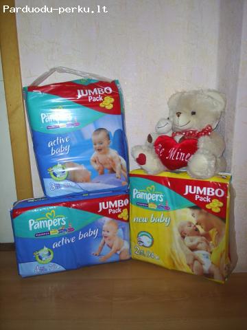 Parduodu "Pampers" sauskelnes - 50Lt