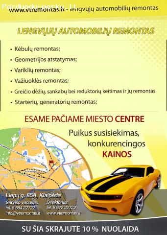 UAB "VTR" profesionalus autoservisas