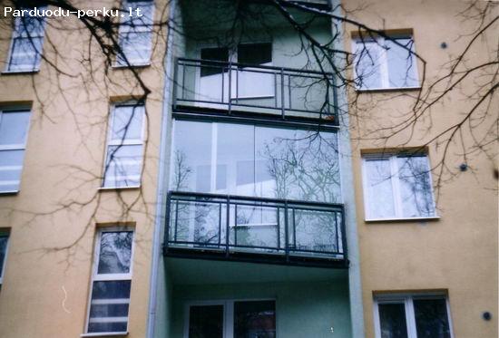 Balkonu stiklinimas