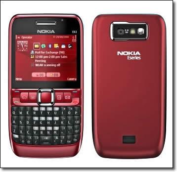 Nokia E63.