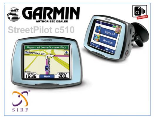 Garmin street pilot c510