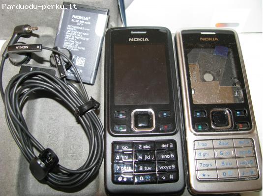 Nokia 6300 Naujas, su priedais. Klaipėda.