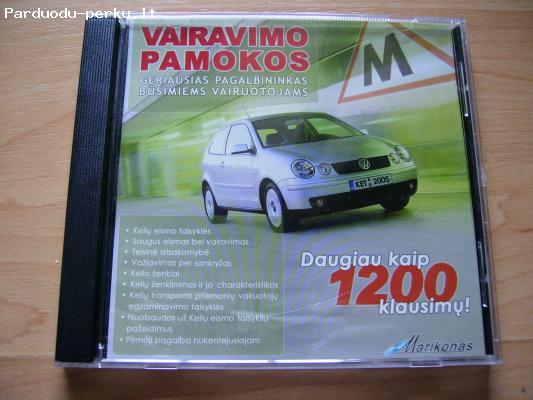 Vairavimo pamokos cd