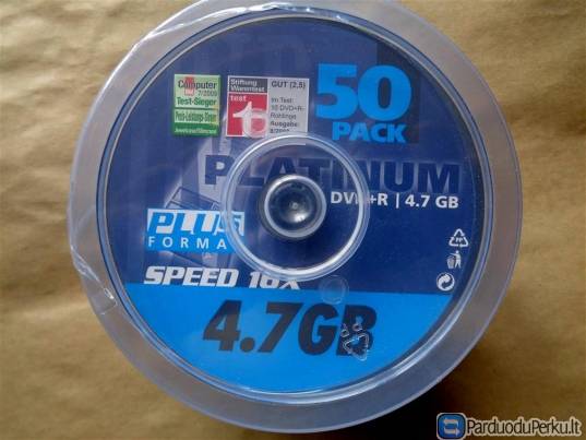4,7 GB Dvd diskai