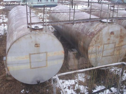 Parduodame tvarkingas metalines cisternas: 50 kubu - 3 vnt.