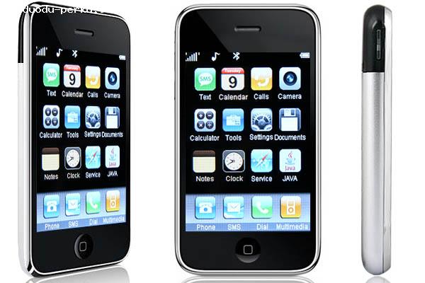 Apple Iphone kopija su 2SIM kortelem, metu garantija!