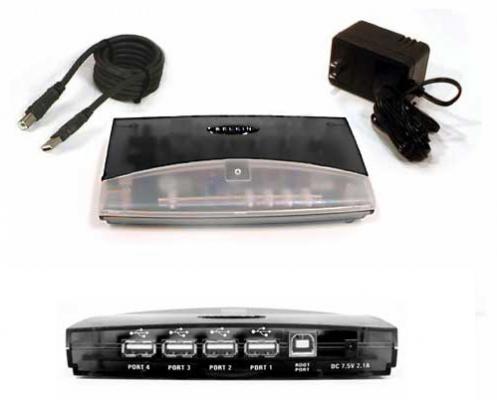 Belkin 4 port USB HUBas naudotas