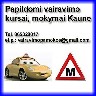 Papildomi vairavimo kursai mokymai kaune