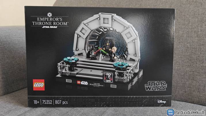 Lego 75352 Star Wars - Emperor's Throne Room Diorama (Imperatoriaus sosto menės diorama)
