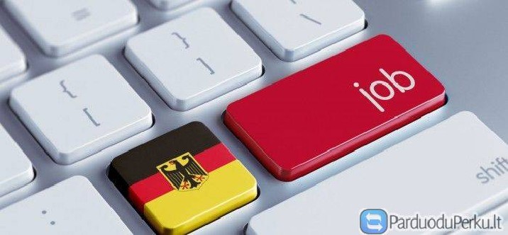 8 atnaujinti darbo pasiūlymai Vokietijoje