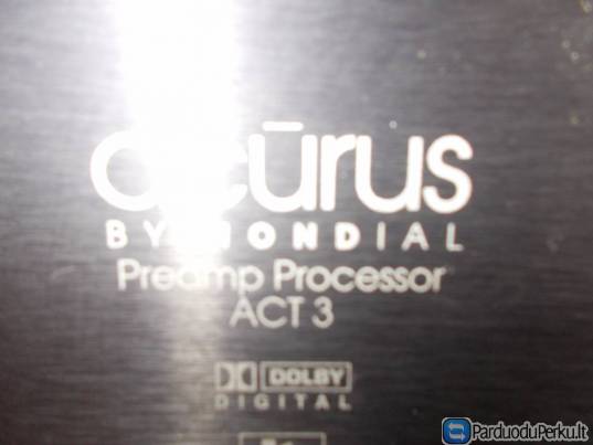 Acurus Act-3 Surround processor