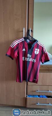 Adidas AC Milan vaikiški futbolo marškinėliai