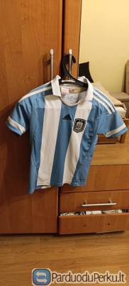 Adidas Argentinos futbolo marškinėliai 9-10 metų