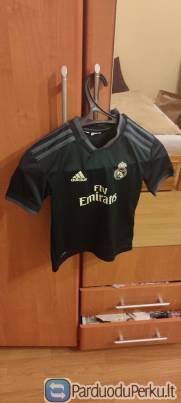 Adidas Real Madrid futbolo marškinėliai 4-5 metų