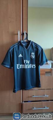 Adidas Real Madrid paaugliški futbolo marškinėliai L dydžio