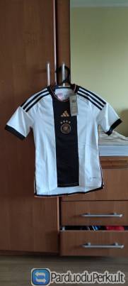 Adidas Vokietijos futbolo marškinėliai 9-10 metų vaikui