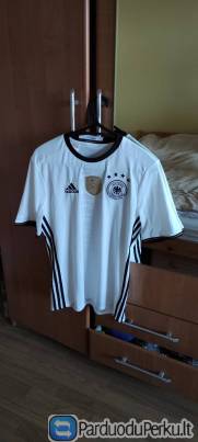 Adidas Vokietijos futbolo marškinėliai S dydžio