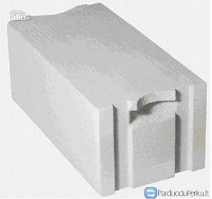 Akyto betono blokeliai ROCLITE 47.00 eur/m3 + PVM
