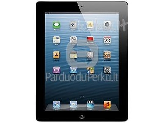 Apple iPad 4, Wi-Fi + Cellular, 16GB, Juodas