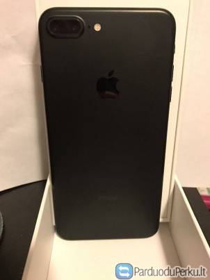 Apple iPhone 7 & 7 Plius 4G Telefonas (256GB, matinė juoda)