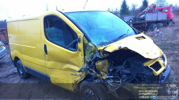 Ardomas dalimis Renault Trafic 2006 1.9