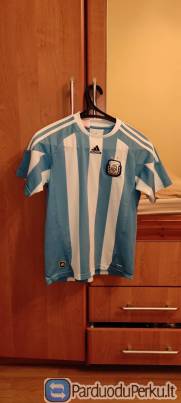 Argentinos vaikiški M dydžio futbolo marškinėliai