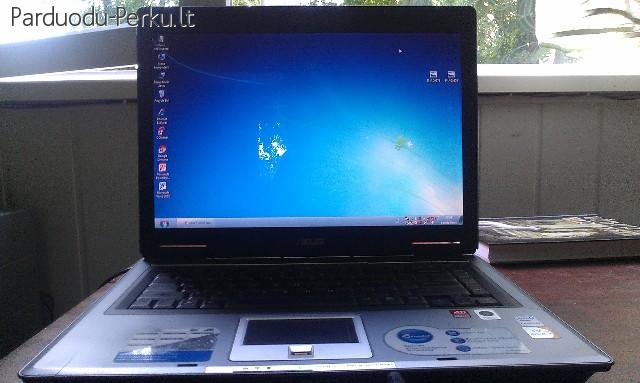 Asus F3 series laptopas parduodamas