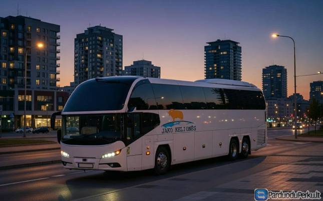 Autobusų ir mikroautobusų su vairuotoju nuoma