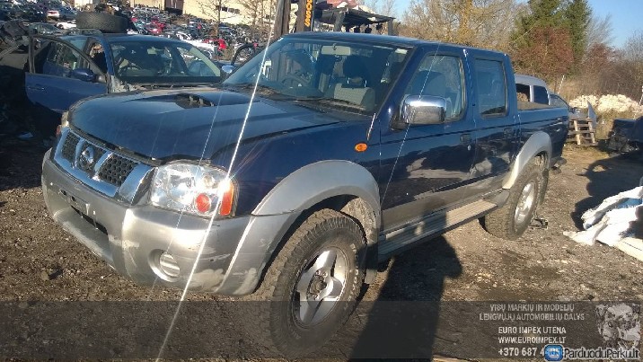 Automobilis ardomas dalimis Nissan Navara, D22 1997.01 - 200